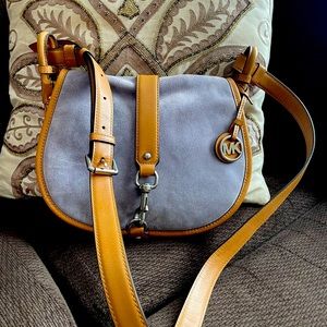 Michael kors suede crossbody